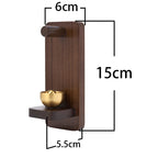 Entrance Wind Chime Bell, Dual-Use Hanging Ornament & Fridge Magnet, Peace Blessing Home Decor for Front Door Entryway