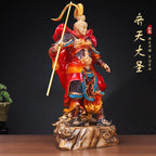 Journey to The West Chinese Myth Wukong Monkey Statue Heroes Sculpture,Computer Desk Myth Wukong Collectibles Wukong Decoration(Wukong Statue)