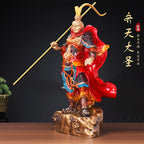 Journey to The West Chinese Myth Wukong Monkey Statue Heroes Sculpture,Computer Desk Myth Wukong Collectibles Wukong Decoration(Wukong Statue)