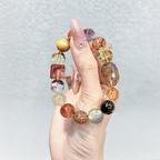 Natural Yellow Crystal & Tiger Eye Feng Shui Bracelet for Women, Lucky Wealth Bracelet with Palden Lhamo Charm