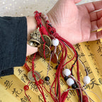 New Chinese Style Tassel Bracelet - Ethnic Tibetan Handwoven Rope | Guochao Ancient Style Accessory