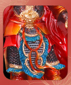 Journey to The West Chinese Myth Wukong Monkey Statue Heroes Sculpture,Computer Desk Myth Wukong Collectibles Wukong Decoration(Wukong Statue)