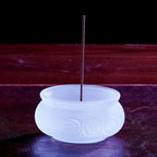 Liuli Treasure Bowl Incense Burner, Lucky Feng Shui Ornament, Wealth Attracting Decorative Censer, Auspicious Home Decoration & Gift