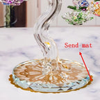 Crystal Apple Tree Ornaments Apples Glass Fengshui Crafts Home Decor Figurines Christmas Gift Souvenir