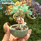 Amethyst Crystal Tree Reiki Natural Crystals Base Copper Wire Tree Life Spiritual Meditation Energy Tree Room Decor Gifts