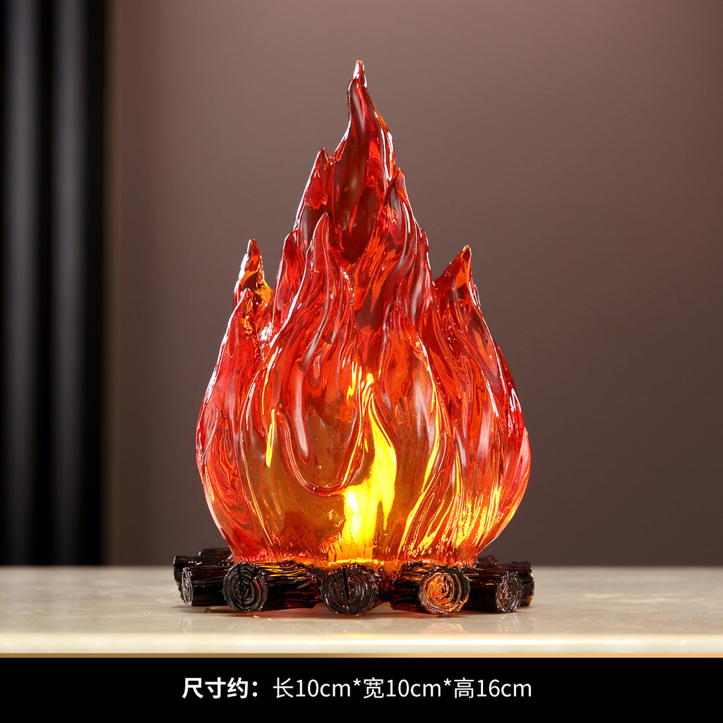 Red Prosperity Wealth Attracting Ornament, Feng Shui Decor for Living Room, Entryway, Wine Cabinet, TV Stand, Office & Shop, Perfect Housewarming & Opening Gift