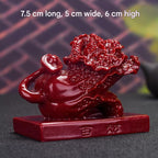 Purple Cinnabar Fortune Tree Ornament, Smooth Sailing Lucky Money Tree Decor, Home & Car Interior Display