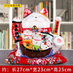 Lucky Cat Shaking Hand Ornaments Large Electric Cashier Home Store Opening Gift Ceramic Ornaments