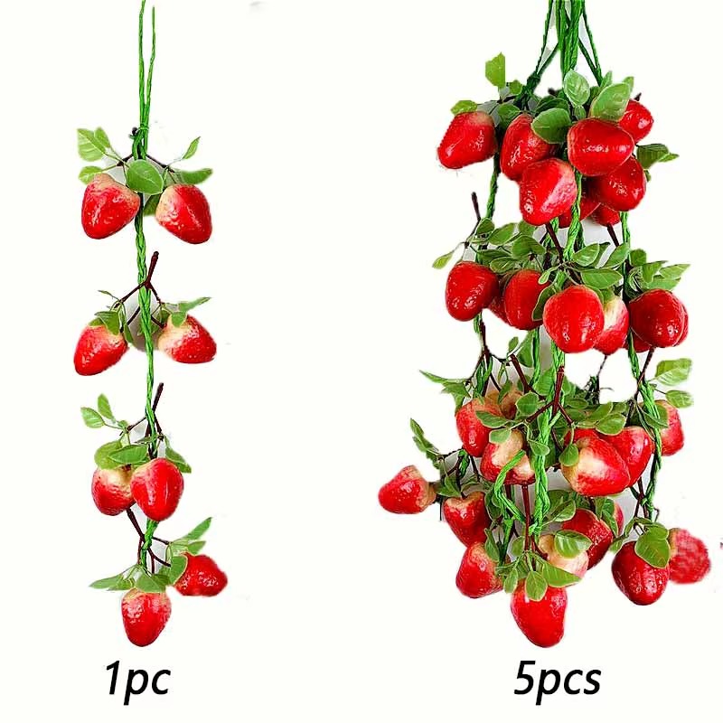 Artificial Simulation Food Vegetables Fake Chili Pepper Fruit Photography Props For Decoration Room Home Christmas Wall Decor