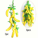 Artificial Simulation Food Vegetables Fake Chili Pepper Fruit Photography Props For Decoration Room Home Christmas Wall Decor