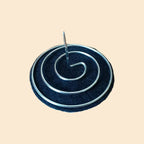 Five-Way Wealth God Manifest Writing Incense Sticks, Thick Round Black Wealth Incense, Natural Tibetan Sandalwood Cylinder Line Incense, Ritual Prayer Incense for Blessing, Meditation and Home Altar