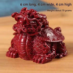 Purple Cinnabar Fortune Tree Ornament, Smooth Sailing Lucky Money Tree Decor, Home & Car Interior Display