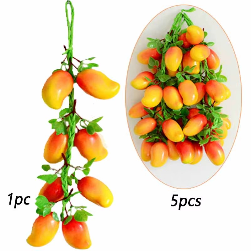 Artificial Simulation Food Vegetables Fake Chili Pepper Fruit Photography Props For Decoration Room Home Christmas Wall Decor