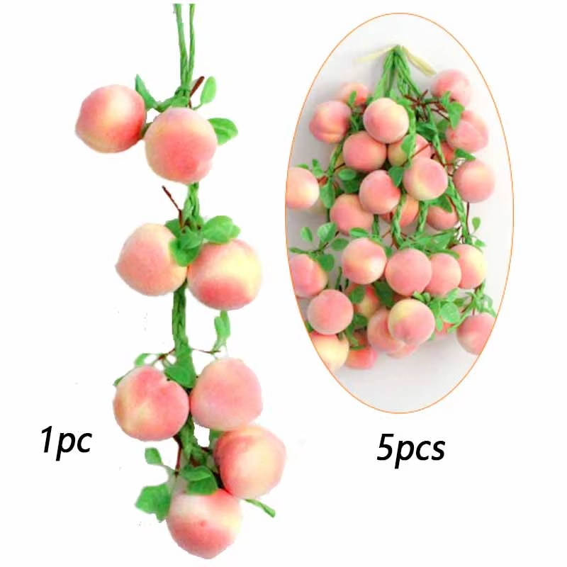 Artificial Simulation Food Vegetables Fake Chili Pepper Fruit Photography Props For Decoration Room Home Christmas Wall Decor