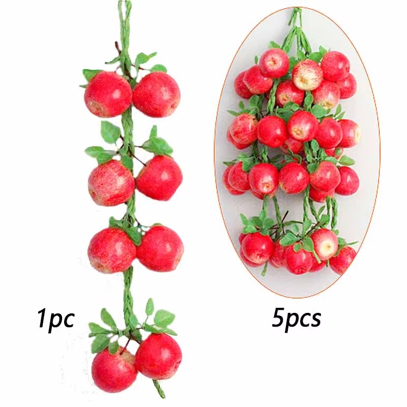 Artificial Simulation Food Vegetables Fake Chili Pepper Fruit Photography Props For Decoration Room Home Christmas Wall Decor