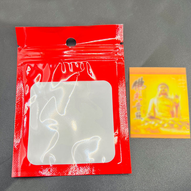 Household stickers: "Shi Gan Dang" (Stone Guardian), beast-head, "Mountain Ghost" coin, aluminum foil, Bagua, and "Mountain-Sea Town" (Shan-Hai-Zhen) designs—suitable for air conditioners and wardrobes.