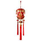 New Style Large Fu Character Lucky Bag Hanging Garland, Chinese New Year Spring Festival Hanging Ornament, Living Room Festive Decoration for Lunar New Year Home Decor
